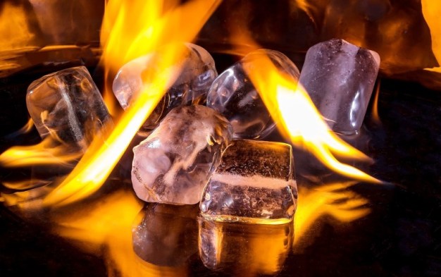 Fire and ice - header