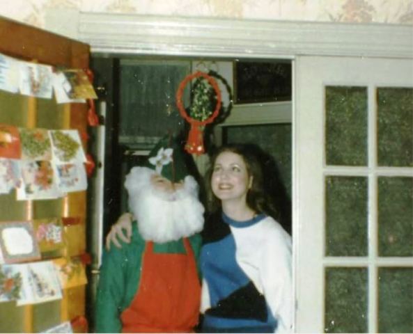 Santa and Elf
